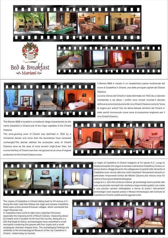كاستيلّينا إنْ كْيانت Mariani Bed&Breakfast المظهر الخارجي الصورة